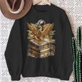 A Lively-Creative Gold Fantasy-Dragon On Story-Books Sweatshirt Gifts for Old Women A Lively-Creative Gold Fantasy-Dragon On Story-Books Sweatshirt Gifts for Old Women