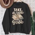 Take a Look It's In a Book Author History Reading Sweatshirt Gifts for Old Women Take a Look It's In a Book Author History Reading Sweatshirt Gifts for Old Women