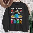 Take A Look It's In A Book Reading Vintage Retro Rainbow Sweatshirt Gifts for Old Women Take A Look It's In A Book Reading Vintage Retro Rainbow Sweatshirt Gifts for Old Women
