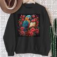 Macaw Reading A Book Sweatshirt Gifts for Old Women Macaw Reading A Book Sweatshirt Gifts for Old Women
