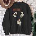 Macbeth William Shakespeare Vintage Book Cover Sweatshirt Gifts for Old Women Macbeth William Shakespeare Vintage Book Cover Sweatshirt Gifts for Old Women