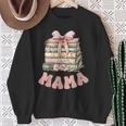 Mama Book First Chapter Birthday Family Matching Party Sweatshirt Gifts for Old Women Mama Book First Chapter Birthday Family Matching Party Sweatshirt Gifts for Old Women