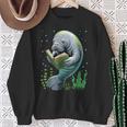 Manatee Reading Book Matching Bookworm Librarian Books Lover Sweatshirt Gifts for Old Women Manatee Reading Book Matching Bookworm Librarian Books Lover Sweatshirt Gifts for Old Women