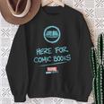 Marvel Confidence Here For Comic Books Sweatshirt Gifts for Old Women