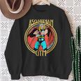 Marvel Thor Retro Comic Book Asgardian Gym Sweatshirt Gifts for Old Women