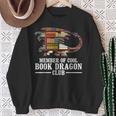 Memeber Of Cool Book Dragon Mythical Creatures Sweatshirt Gifts for Old Women