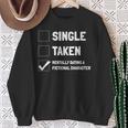 Mentally Dating A Fictional Character Book Lover Sweatshirt Gifts for Old Women Mentally Dating A Fictional Character Book Lover Sweatshirt Gifts for Old Women