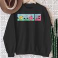 Mr Men Mr Greedy Retro Comic Book Colourful Sweatshirt Gifts for Old Women