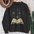 Mystic Astral Lunar Celestial Witch Spell Book Sweatshirt Gifts for Old Women
