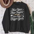 New Year New Chapter Same Dream Bigger Goals 2026 Book Lover Sweatshirt Gifts for Old Women New Year New Chapter Same Dream Bigger Goals 2026 Book Lover Sweatshirt Gifts for Old Women