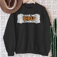 I Have No Shelf Control Bookworm Book Reading Sweatshirt Gifts for Old Women