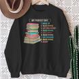Novel Lover For a Bookworm Sweatshirt Gifts for Old Women