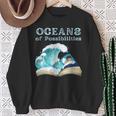 Oceans Of Possibilities Book Waves Summer Reading 2022 For Men Women Kids Sweatshirt Gifts for Old Women