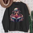 Octopus Reading Book Kraken Bookworm Sweatshirt Gifts for Old Women Octopus Reading Book Kraken Bookworm Sweatshirt Gifts for Old Women