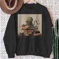Octopus Reads a Book Book Lovers Sweatshirt Gifts for Old Women