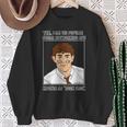The Office Book Face Jim Sweatshirt Gifts for Old Women