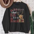 Oh What Fun It Is To Read Christmas Cute Reindeer Read Books Sweatshirt Gifts for Old Women Oh What Fun It Is To Read Christmas Cute Reindeer Read Books Sweatshirt Gifts for Old Women