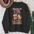 Once Upon a Time Girl Who Really Loved Books & Cat Reading Sweatshirt Gifts for Old Women Once Upon a Time Girl Who Really Loved Books & Cat Reading Sweatshirt Gifts for Old Women
