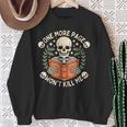 One More Page Won't Kill Me Reading Skeleton Read Book Sweatshirt Gifts for Old Women One More Page Won't Kill Me Reading Skeleton Read Book Sweatshirt Gifts for Old Women