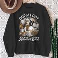 Oops I Got Another Book Silly Goose Reading Books Bookworms Sweatshirt Gifts for Old Women