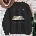 Open Book Faith Christian Cross Light Bible Sweatshirt Gifts for Old Women