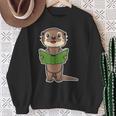 Otter Book Reading Bookaholics Sea Otter Lover Sweatshirt Gifts for Old Women Otter Book Reading Bookaholics Sea Otter Lover Sweatshirt Gifts for Old Women
