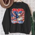 Patriotic Eagle Reading Book Read Blue Since 1776 Sweatshirt Gifts for Old Women Patriotic Eagle Reading Book Read Blue Since 1776 Sweatshirt Gifts for Old Women