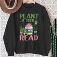 Plant A Seed Read Reading Summer 2026 Teacher Librarian Book Sweatshirt Gifts for Old Women