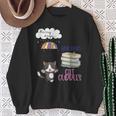 Rain Drops Rainy Days Umbrella Good Books Cute Cat Cuddles For Men Women Sweatshirt Gifts for Old Women Rain Drops Rainy Days Umbrella Good Books Cute Cat Cuddles For Men Women Sweatshirt Gifts for Old Women