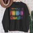 Rainbow Gay Books Flowers Equality LGBTQ Pride Women Men Sweatshirt Gifts for Old Women Rainbow Gay Books Flowers Equality LGBTQ Pride Women Men Sweatshirt Gifts for Old Women