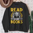 Read More Books Book Lovers Reading Sweatshirt Gifts for Old Women