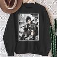 Read Books Fight Fascists Punk Girl Sweatshirt Gifts for Old Women