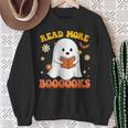 Read More Books With Ghost For Halloween Teacher Costume Sweatshirt Gifts for Old Women Read More Books With Ghost For Halloween Teacher Costume Sweatshirt Gifts for Old Women