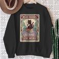 Read Books Be Kind Stay Weird Cat Tarot Card Coffee Reading Sweatshirt Gifts for Old Women Read Books Be Kind Stay Weird Cat Tarot Card Coffee Reading Sweatshirt Gifts for Old Women