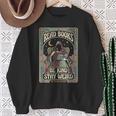 Read Books Be Kind Stay Weird Tarot Reaper Coffee Reading Sweatshirt Gifts for Old Women