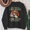 i Read Books And i Know Things Beagle Dog Reading Coffee Sweatshirt Gifts for Old Women i Read Books And i Know Things Beagle Dog Reading Coffee Sweatshirt Gifts for Old Women