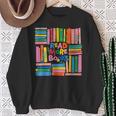 Read More Books Library Reading Literature Book Lover Nerd Sweatshirt Gifts for Old Women