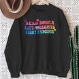 Read Books Lift Weights Fight Fascists Tie Dye Men Women Sweatshirt Gifts for Old Women Read Books Lift Weights Fight Fascists Tie Dye Men Women Sweatshirt Gifts for Old Women