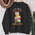 Read Books Pet Guinea Pigs Rodent Owner Lover Pet Sweatshirt Gifts for Old Women