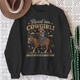 Read 'Em Cowgirl Saddle Up With A Good Book Rodeo Bookworm Sweatshirt Gifts for Old Women Read 'Em Cowgirl Saddle Up With A Good Book Rodeo Bookworm Sweatshirt Gifts for Old Women