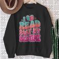 I Read Past My Bedtime Book Lover Bookworm Sweatshirt Gifts for Old Women