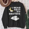 I Read Past My Bedtime Shirts For Book Reader Sweatshirt Gifts for Old Women
