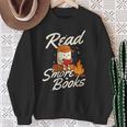 Read S'More Books Book Lover Reading Bookworm Reader Sweatshirt Gifts for Old Women