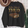 Reader Mole Finished Book Humor Literary Apparel Sweatshirt Gifts for Old Women