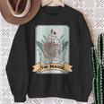 The Reader Tarot Card Skeleton With Book Lover Bookworm Sweatshirt Gifts for Old Women The Reader Tarot Card Skeleton With Book Lover Bookworm Sweatshirt Gifts for Old Women