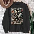 The Reader Tarot Card Skeleton Reading Book Bookworm Bookish Sweatshirt Gifts for Old Women The Reader Tarot Card Skeleton Reading Book Bookworm Bookish Sweatshirt Gifts for Old Women