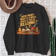 Reading 67 Six Seven Meme English Teacher Book Lover Sweatshirt Gifts for Old Women