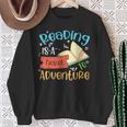 Reading Adventure Librarian Bookworm Book Lover Sweatshirt Gifts for Old Women Reading Adventure Librarian Bookworm Book Lover Sweatshirt Gifts for Old Women