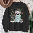 Reading Make You Bright Reader Book Lover Bookworm Christmas Sweatshirt Gifts for Old Women