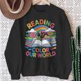 Reading Colors Our World Rainbow Books Kids Sweatshirt Gifts for Old Women Reading Colors Our World Rainbow Books Kids Sweatshirt Gifts for Old Women